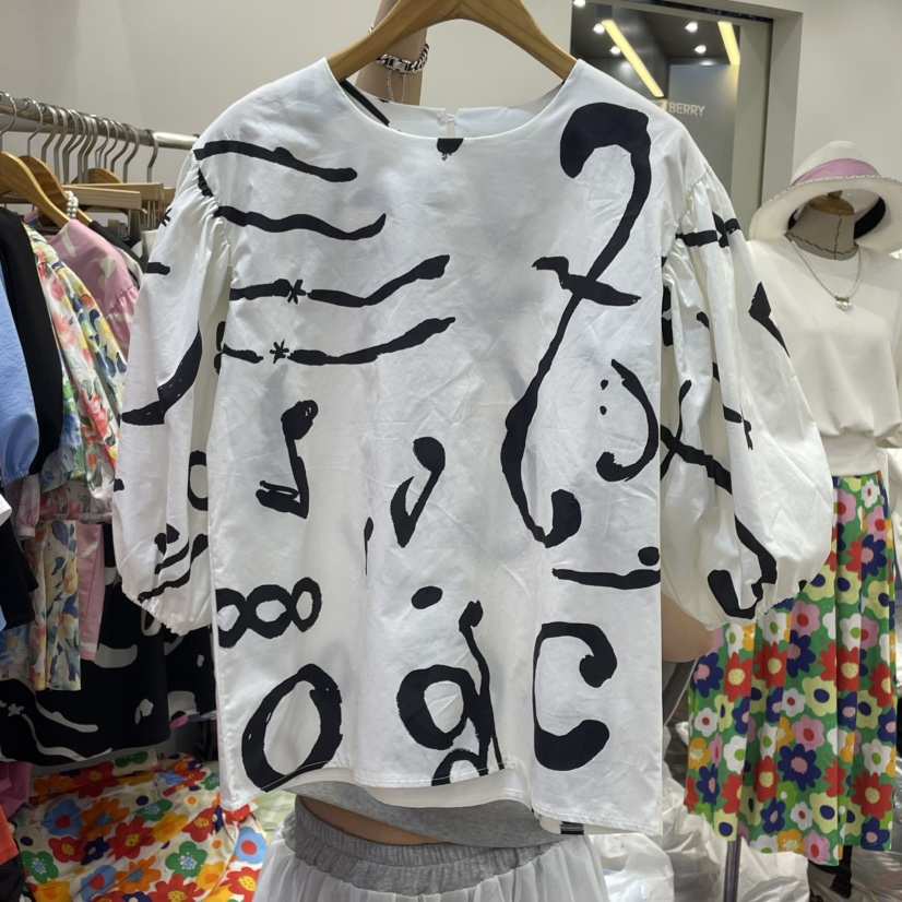 HAPPYBERRY韓國直郵㊣女裝新品休閑時尚熱賣25春夏人氣推薦T恤HAPPYBERRYT恤