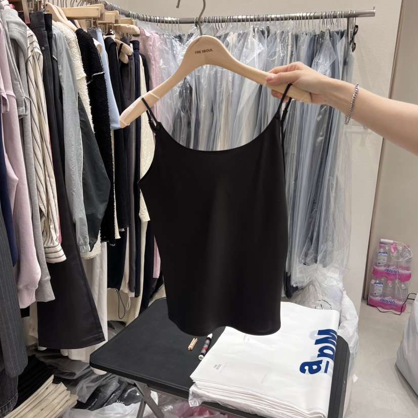 FRE韓國㊣直郵東大門代購女裝新款時尚25春夏熱賣休閑吊帶背心FRE吊帶/背心