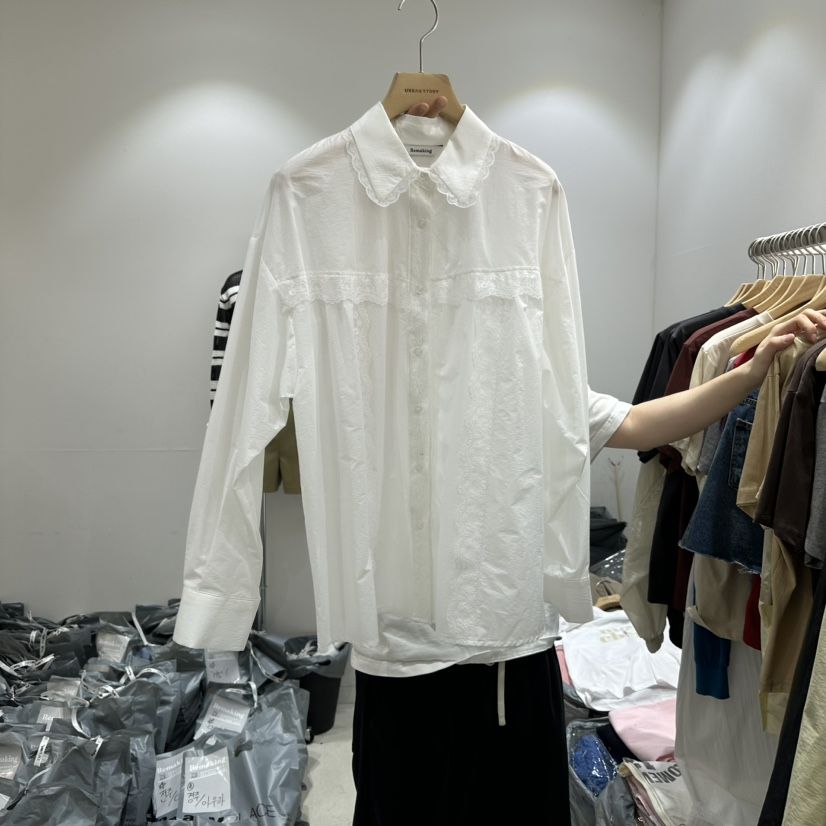 URBANSTORY/REMAKING韓國直郵㊣女裝新品人氣熱賣襯衫蕾絲衫Remaking/URBANSTORY襯衫/蕾絲衫