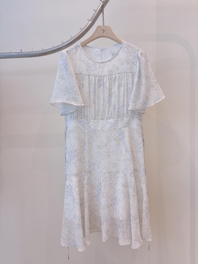 OVE韓國直郵女裝新品推薦人氣時尚熱賣真品休閑職業25春夏連衣裙OVE連衣裙