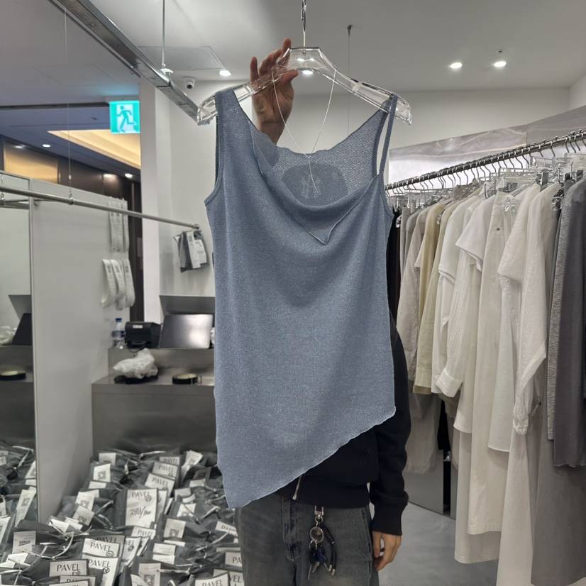PAVEL韓國代購女士新品真品人氣時尚推薦熱賣職業休閑吊帶背心PAVEL吊帶/背心