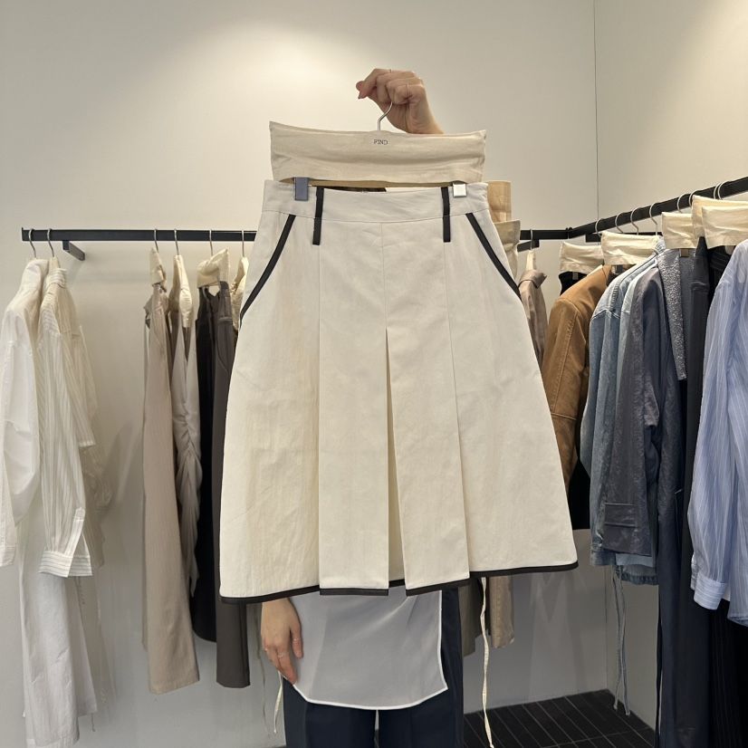 FIND-P東大門直郵女士新品推薦休閑25春夏職業半身裙中短裙FIND-P半身裙/中短裙
