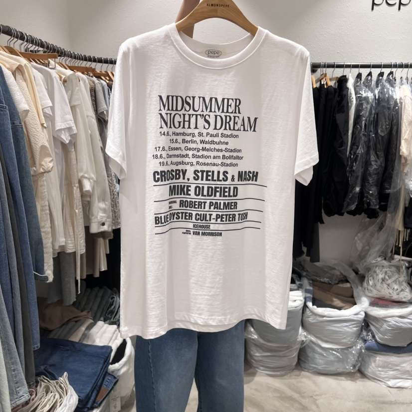 ALMOND PEPE東大門直郵女裝新品25春夏休閑推薦職業真品T恤ALMOND PEPET恤