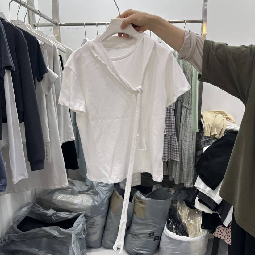 VISUAL SPACE韓國代購女裝新品人氣職業時尚熱賣推薦休閑T恤VISUAL SPACET恤