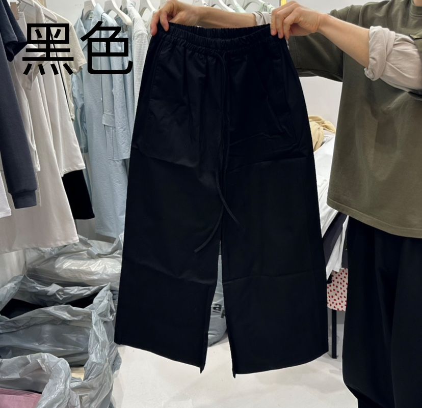 VISUAL SPACE韓國代購女裝新品人氣職業25春夏推薦休閑褲棉質VISUAL SPACE休閑褲