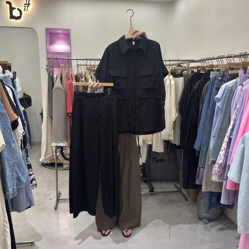BISHOP東大門實拍女士新款時尚休閑25春夏職業推薦人氣套裝b#/BISHOP套裝