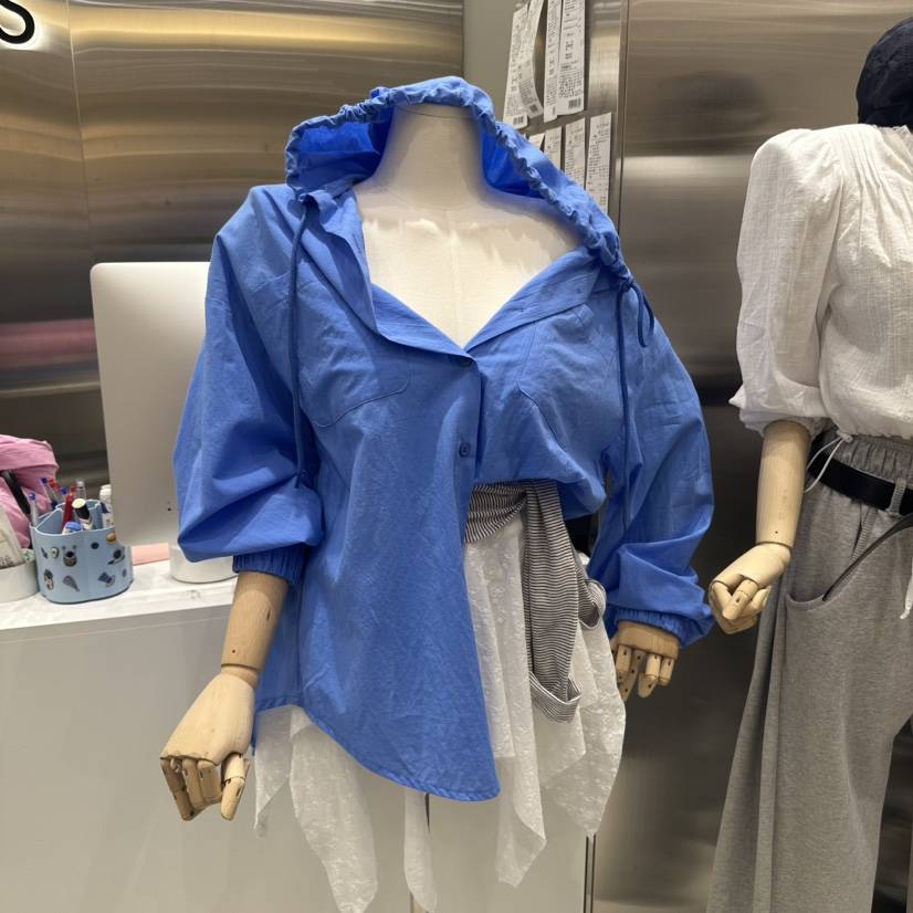 BEENS東大門代購女士新品休閑時尚推薦職業熱賣真品襯衫蕾絲衫BEENS襯衫/蕾絲衫