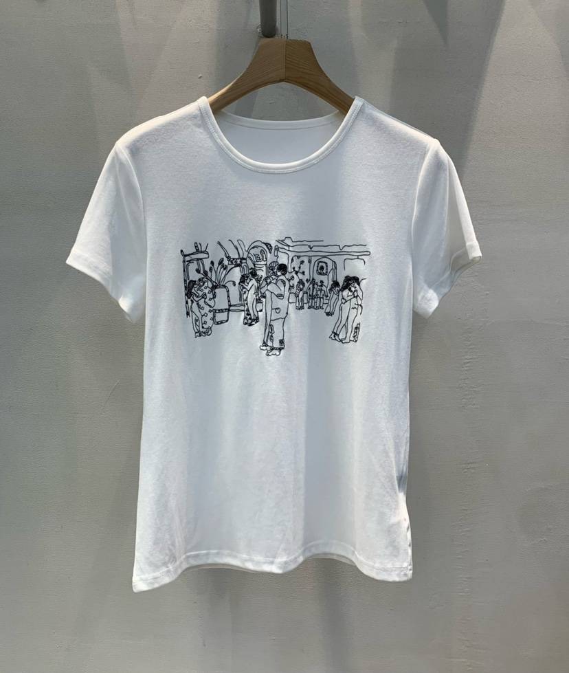 THE SIL韓國直郵㊣東大門實拍女裝新品休閑熱賣人氣25春夏T恤THE SIL/1 2ILLYT恤