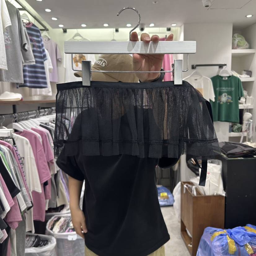 EVE韓國㊣直郵東大門代購女裝新品25春夏休閑時尚推薦熱賣短裙EVE短裙