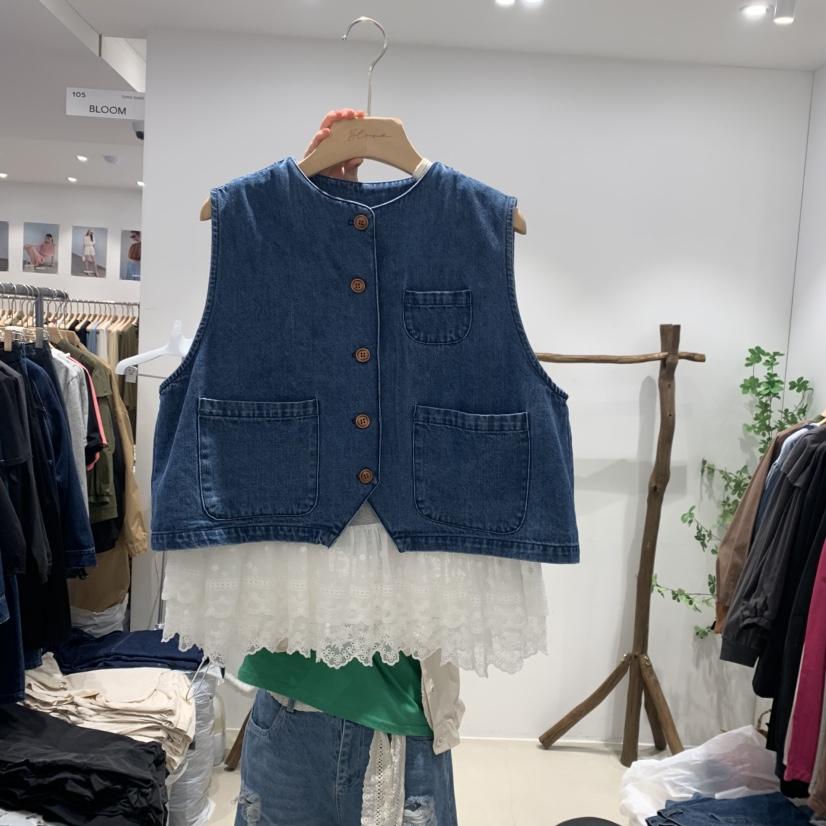 BLOOM東大門代購女裝新品熱賣25春夏職業時尚真品馬甲不含內搭BLOOM馬甲