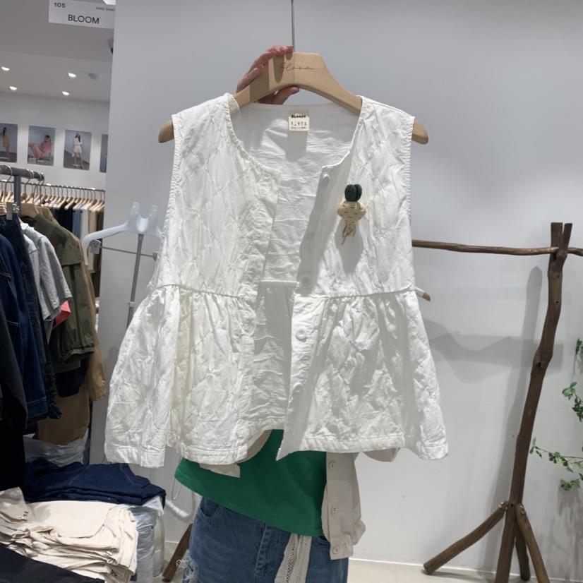 BLOOM韓國㊣直郵東大門代購女裝新品人氣25春夏推薦馬甲羊毛BLOOM馬甲