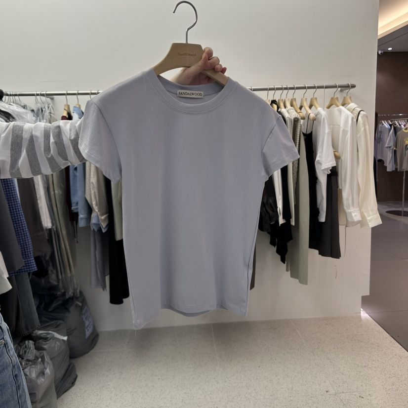 SANDALWOOD韓國㊣直郵東大門代購女裝新品休閑時尚25春夏T恤SANDALWOODT恤