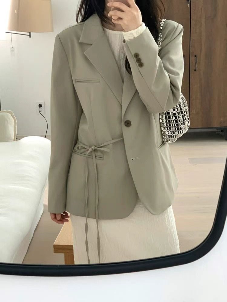 ELROI東大門實拍女裝新品職業時尚真品休閑推薦25春夏人氣夾克ELROI-2件起夾克