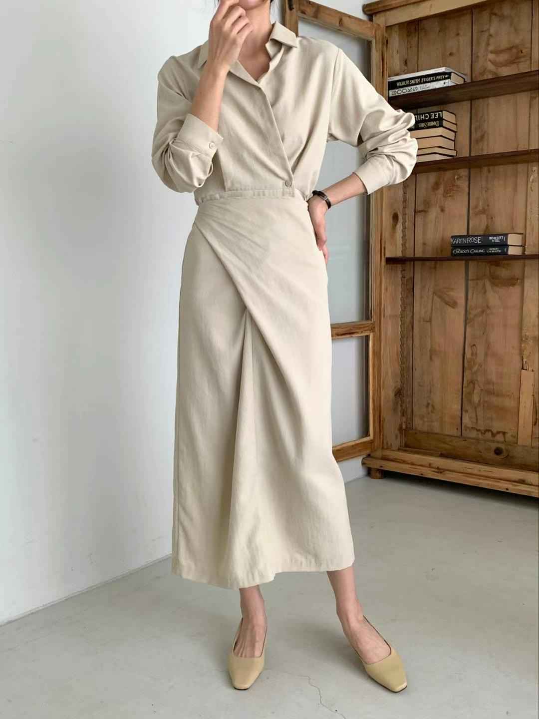 ELROI東大門實拍女士新款時尚真品休閑25春夏推薦人氣連衣裙ELROI-2件起連衣裙