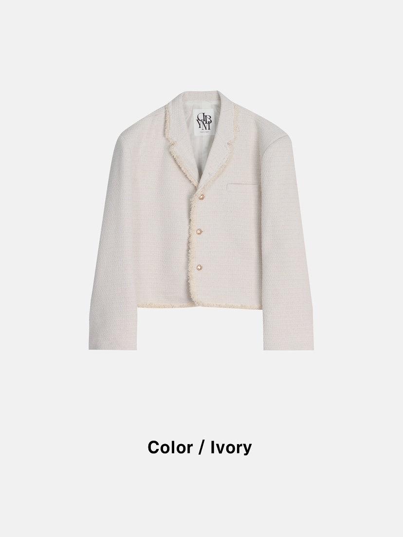 DESIGN BY YOUNG MIN韓國代購女士新款熱賣推薦人氣夾克DESIGN BY YOUNG MIN夾克