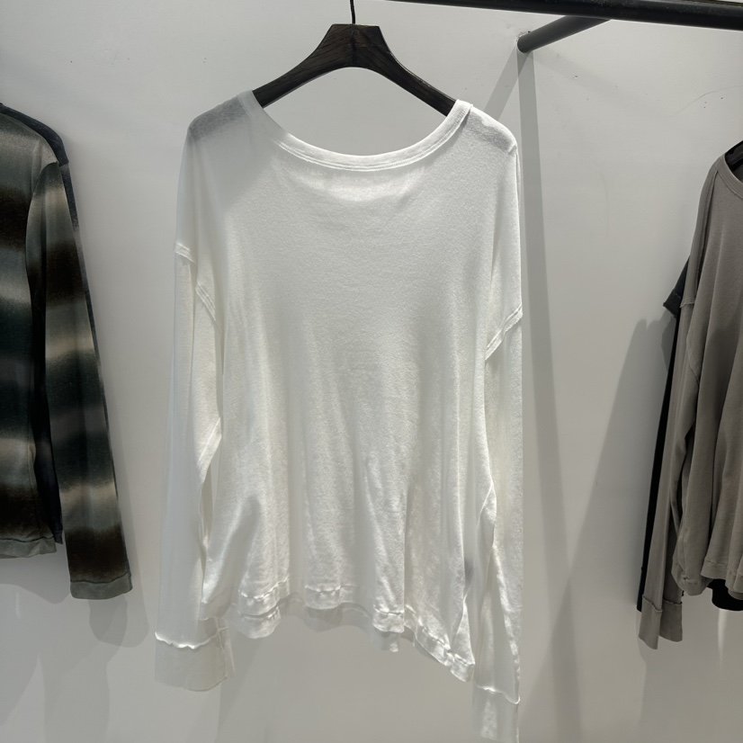 JANE BIRKIN東大門直郵女士新款人氣真品熱賣職業長袖T恤透明JANE BIRKIN設計師品牌長袖T恤
