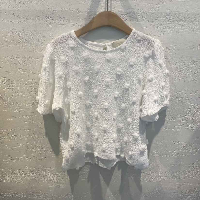 LULULALLA韓國直郵女裝新品人氣25春夏真品熱賣時尚襯衫蕾絲衫LULULALLA襯衫/蕾絲衫