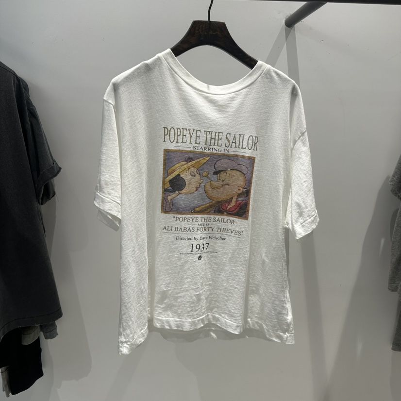 JANE BIRKIN韓國直郵女裝新款25春夏推薦時尚熱賣T恤大力水手JANE BIRKIN設計師品牌T恤