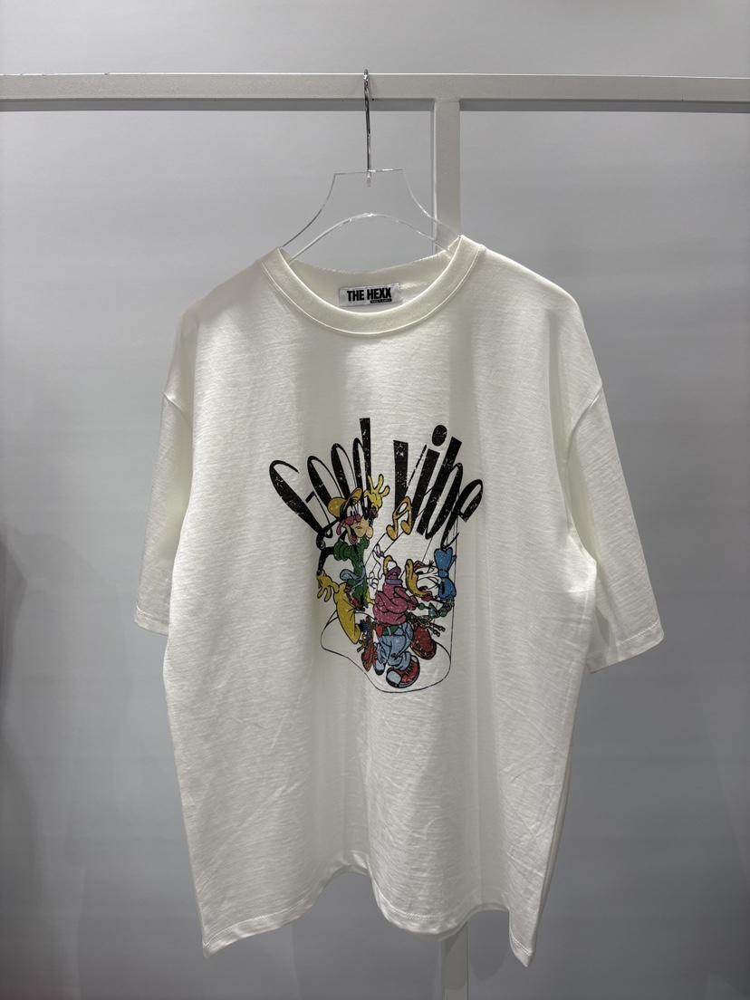 HEXX韓國直郵女士新款推薦職業25春夏人氣真品時尚休閑熱賣T恤THE HEXXT恤