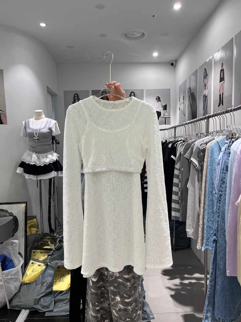 WATERMELON韓國直郵女士新品休閑熱賣25春夏時尚人氣套裝套裝WATERMELON套裝