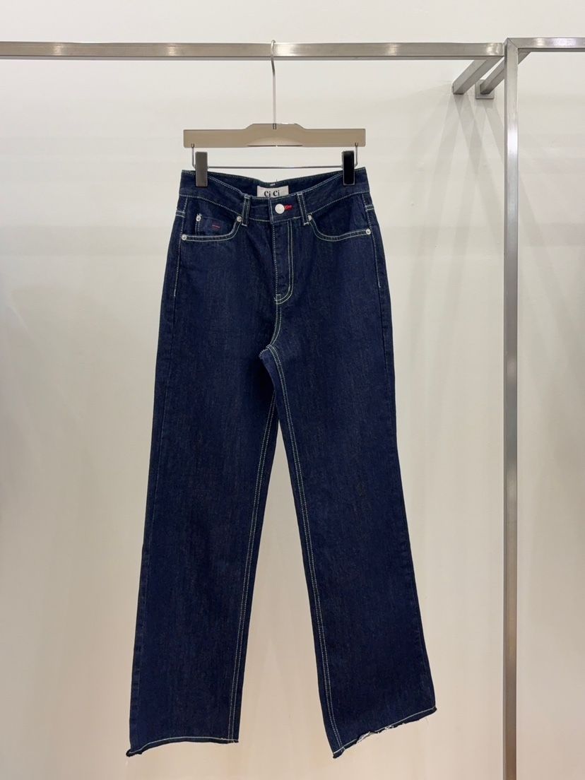 CICI東大門代購女裝新款真品推薦人氣職業熱賣時尚25春夏牛仔褲Ci Ci牛仔褲