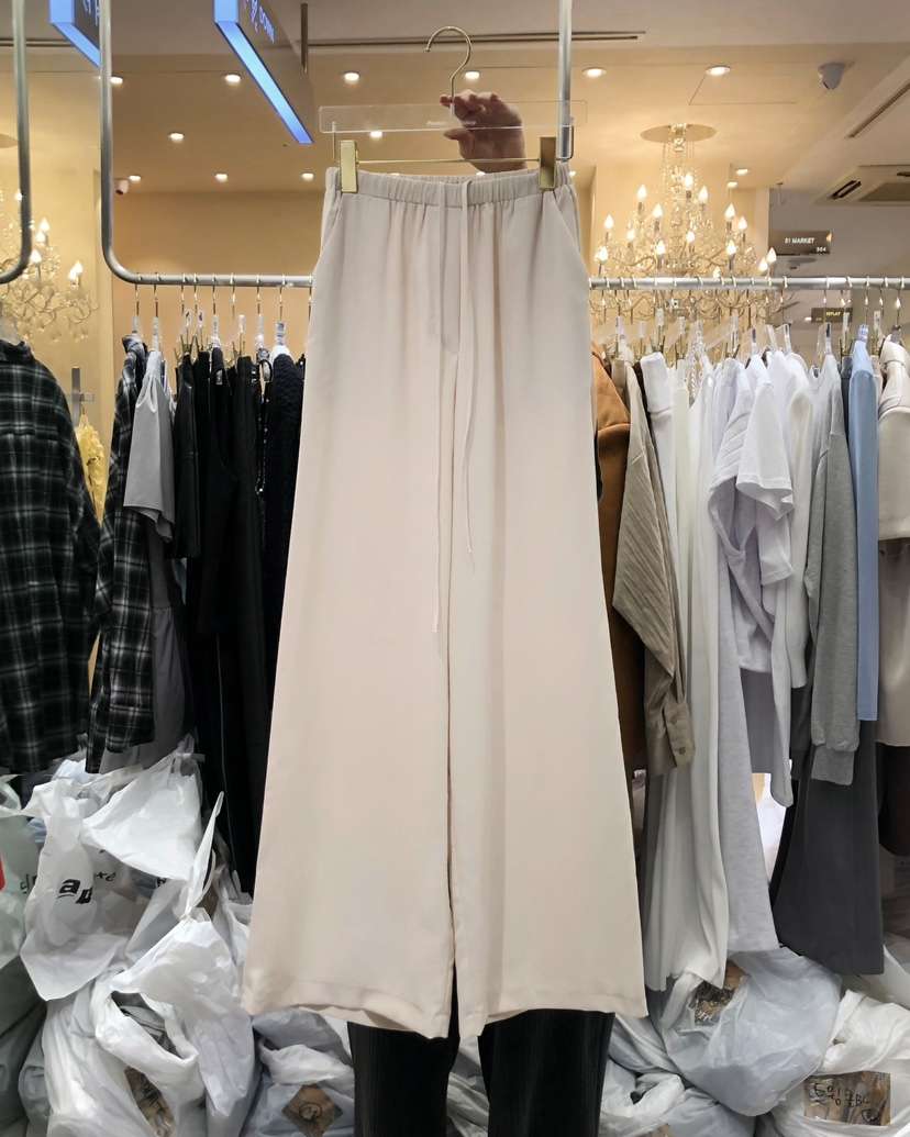 WORK SHOP東大門代購女裝新品職業25春夏人氣真品熱賣休閑褲Work_shop休閑褲
