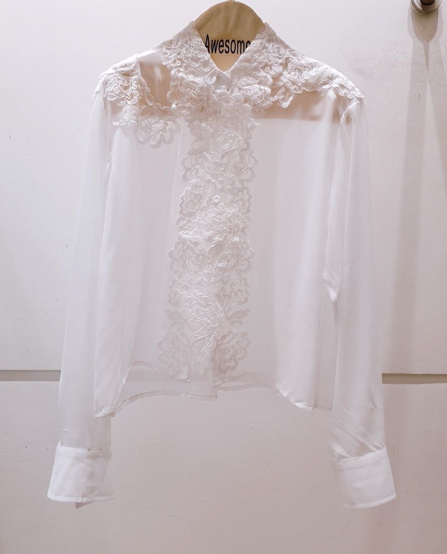 AWESOME-P東大門直郵女裝新款熱賣時尚人氣真品襯衫蕾絲衫AWESOME-P襯衫/蕾絲衫