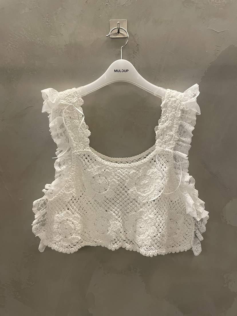 MULCUP韓國直郵女士新品人氣推薦25春夏時尚職業熱賣吊帶背心MULCUP吊帶/背心