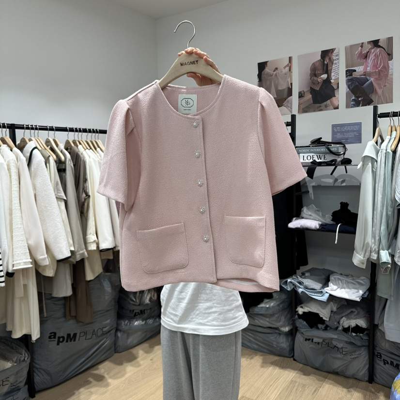 M.G.N韓國直郵㊣東大門實拍女裝新品時尚25春夏熱賣休閑夾克MAGNET夾克
