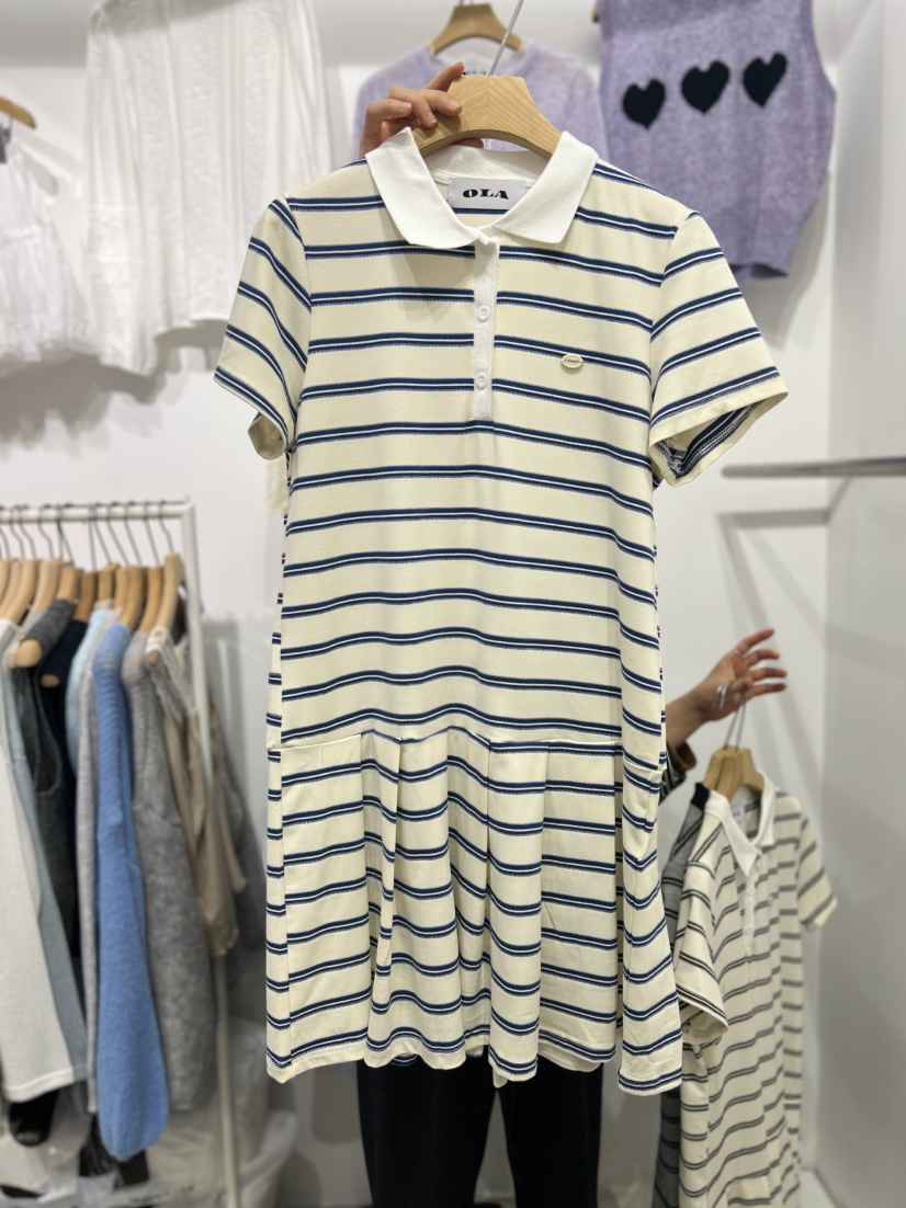 OLA直郵韓國代購㊣女裝新品推薦休閑人氣熱賣時尚25春夏連衣裙mellor/OLA連衣裙
