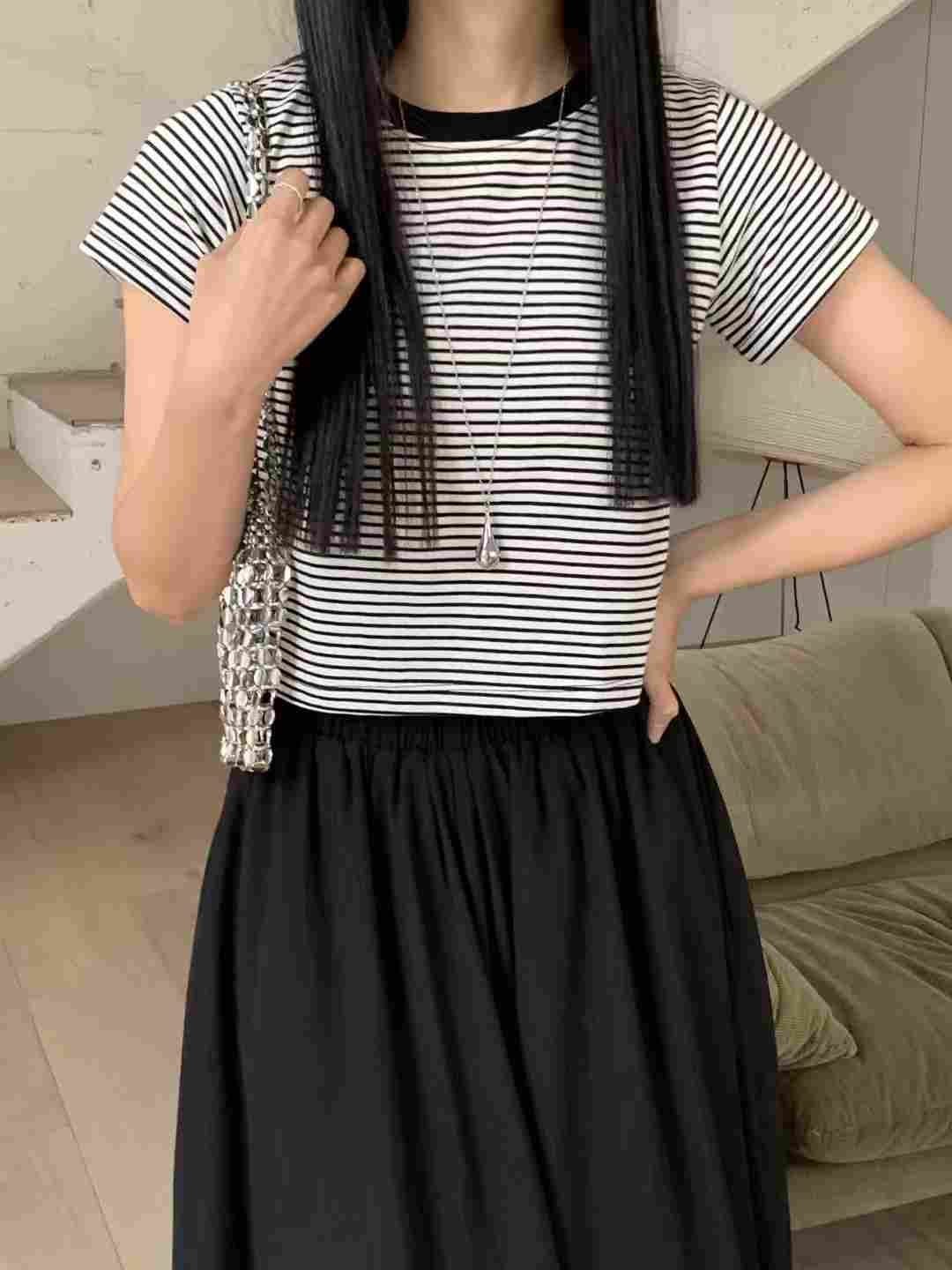 HANDER韓國㊣直郵東大門代購女裝新款時尚人氣推薦熱賣休閑T恤HANDERT恤