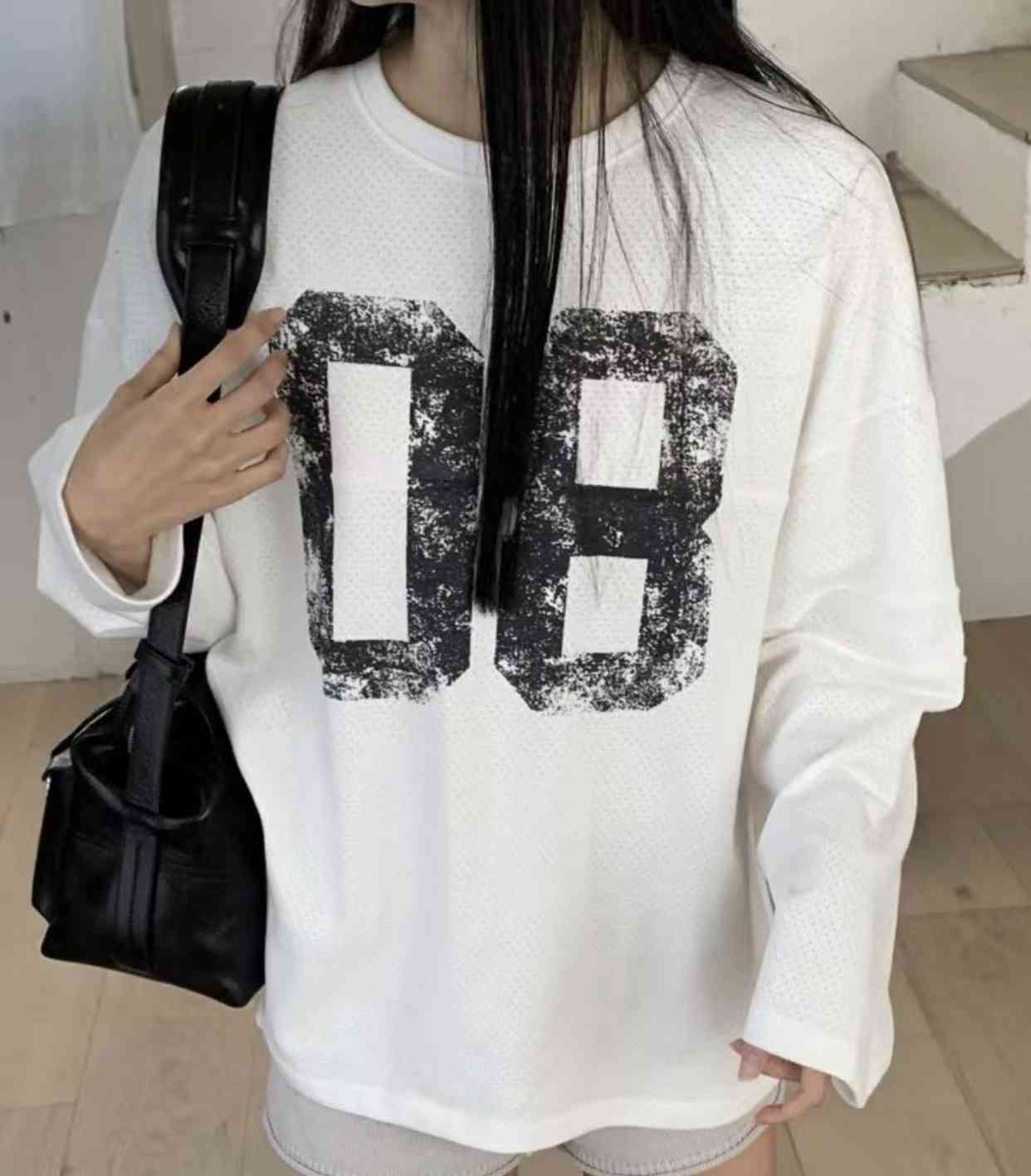 HANDER韓國直郵㊣東大門實拍女裝新品休閑時尚熱賣人氣推薦T恤HANDERT恤