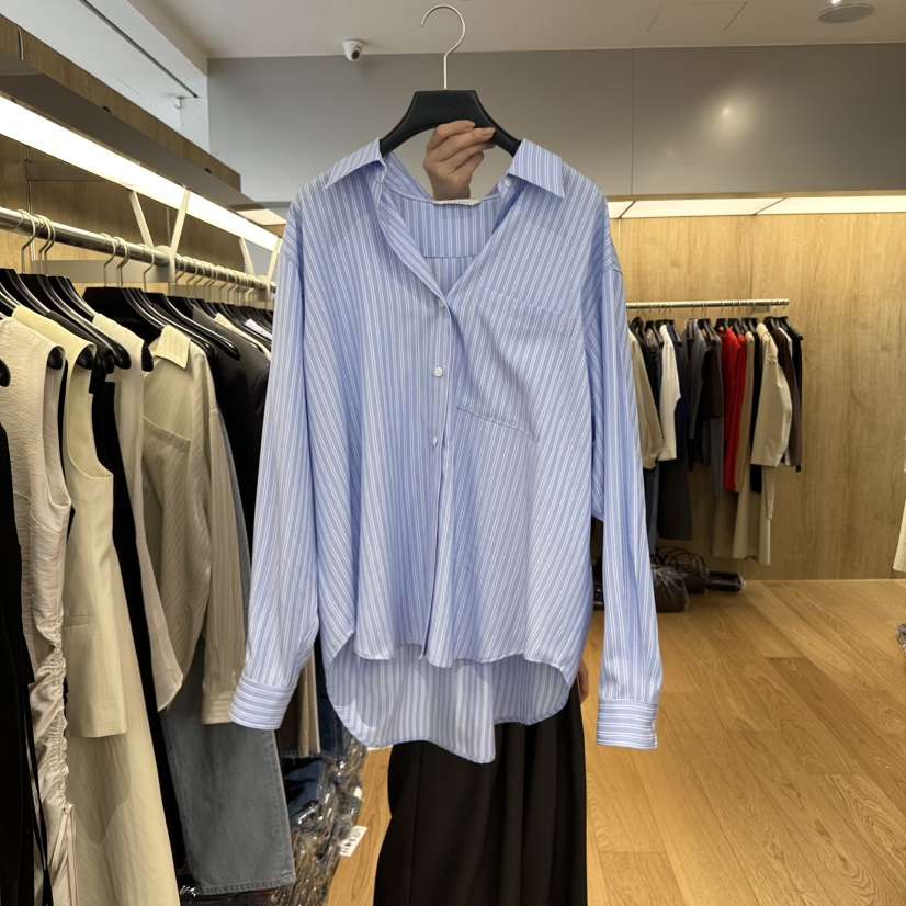 LEFANCY直郵韓國代購㊣女裝新品25春夏時尚休閑人氣襯衫蕾絲衫LEFANCY襯衫/蕾絲衫