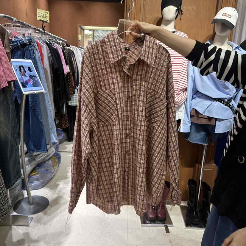 AMOUR韓國直郵女裝新款時尚人氣真品推薦襯衫蕾絲衫不含內搭AMOUR襯衫/蕾絲衫