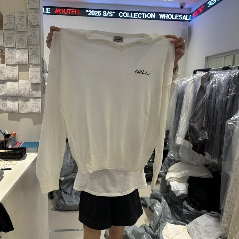 OUTFIT東大門實拍女裝新品真品熱賣25春夏人氣推薦時尚針織衫OUTFIT針織衫