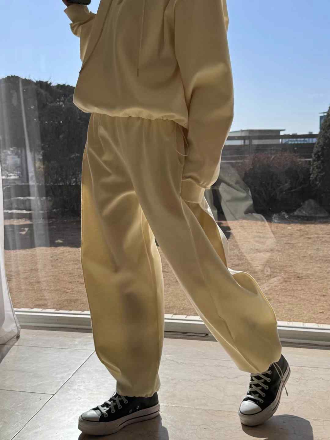There’s直郵韓國代購㊣女裝新品25春夏時尚人氣休閑休閑褲There’s休閑褲