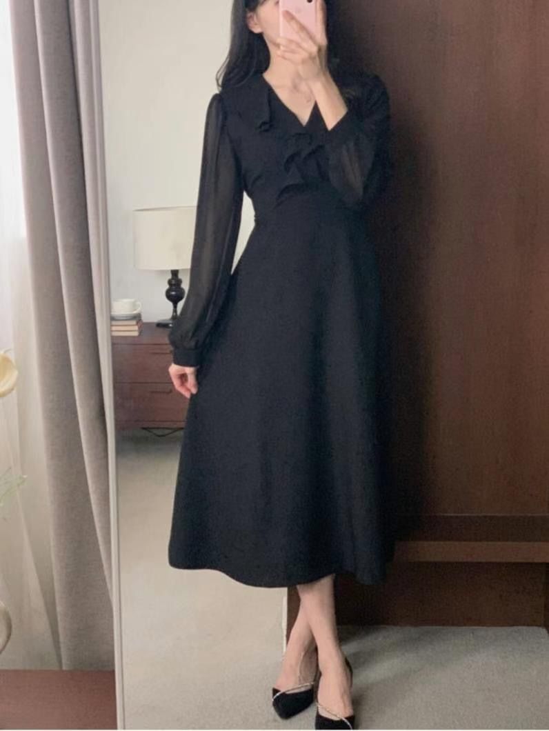 THE ORA韓國直郵㊣東大門實拍女裝新品休閑時尚推薦連衣裙THE ORA連衣裙