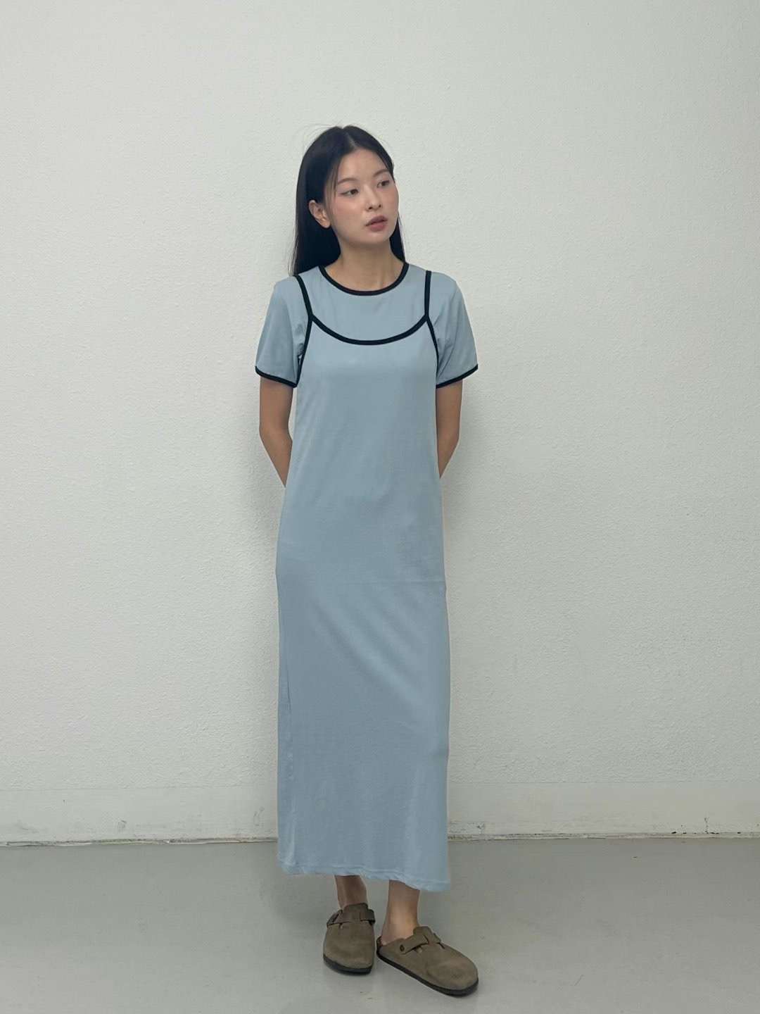 THEBARN韓國直郵㊣東大門實拍女裝新款推薦時尚熱賣休閑套裝THEBARN套裝
