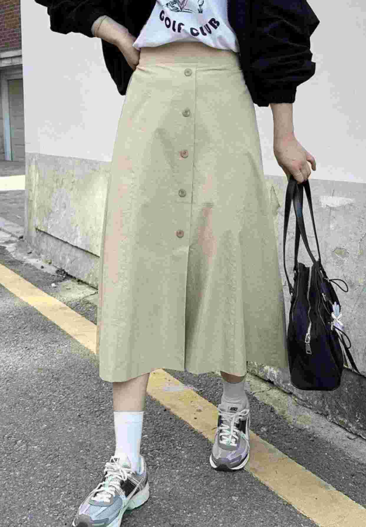 MELON韓國㊣直郵東大門代購女裝新品推薦人氣熱賣半身裙中短裙MELON半身裙/中短裙