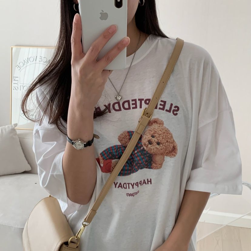 HELLO JINI韓國㊣直郵東大門代購女裝新款推薦熱賣25春夏T恤HELLO JINIT恤