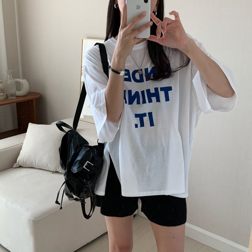 FROMJINI韓國直郵㊣女裝新品推薦時尚人氣熱賣25春夏休閑T恤FROMJINIT恤