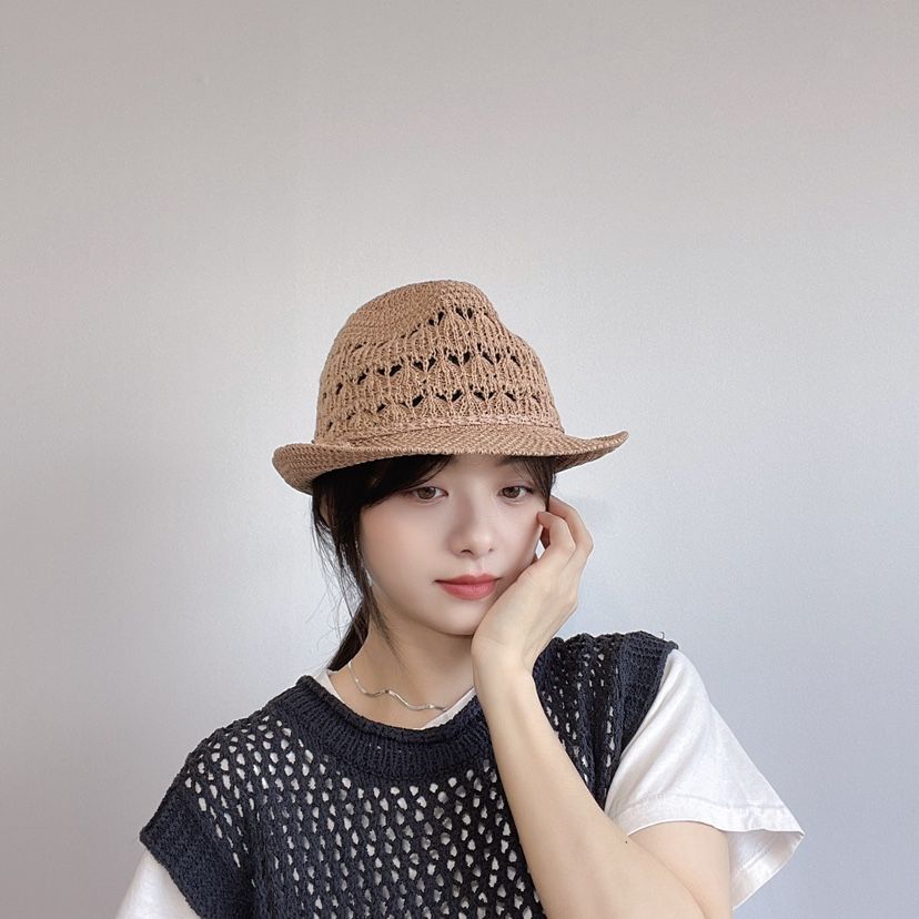 LOVELY HAT韓國直郵㊣東大門實拍女裝新款推薦休閑時尚帽子LOVELY HAT帽子