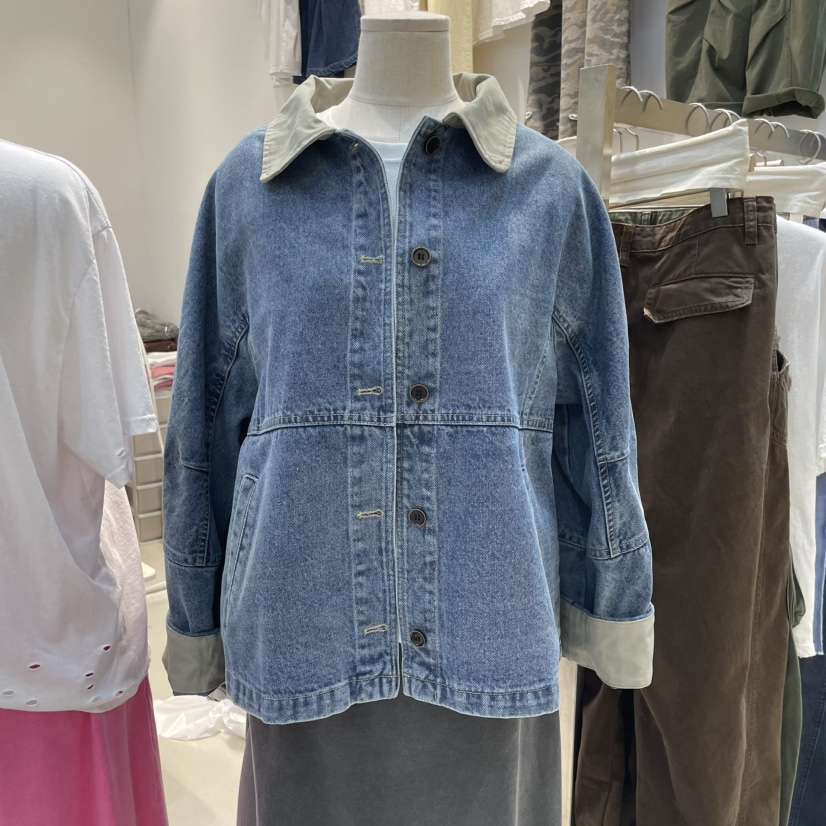 WASHBLUE直郵韓國代購㊣女裝新款人氣25春夏熱賣時尚休閑夾克WASHBLUE夾克
