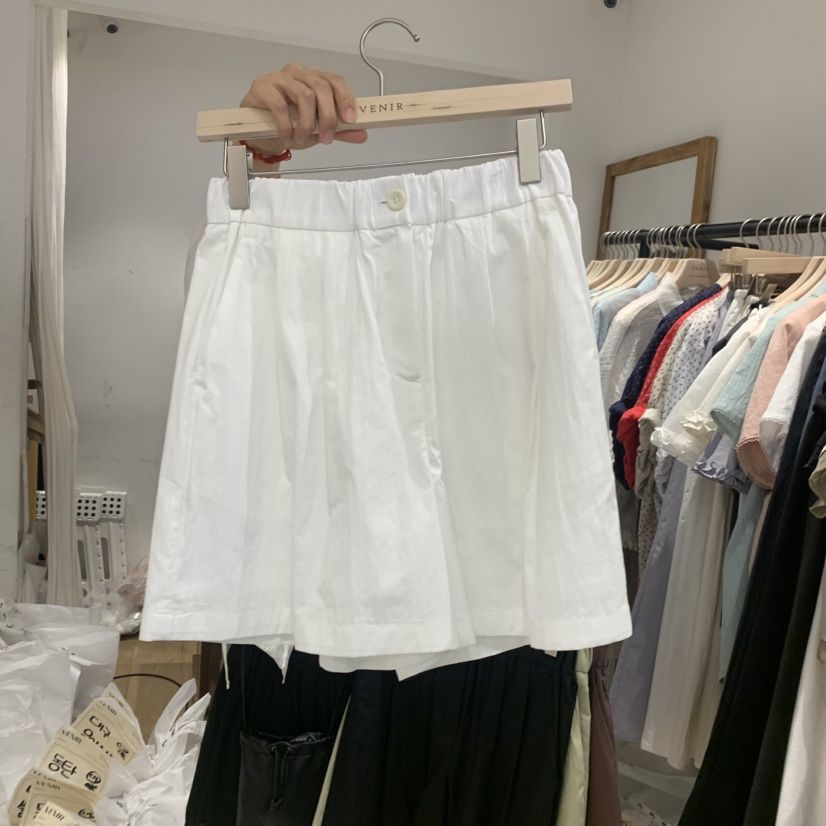 VENIR-a韓國㊣直郵東大門代購女裝新款推薦熱賣時尚短褲綁帶VENIR-a短褲