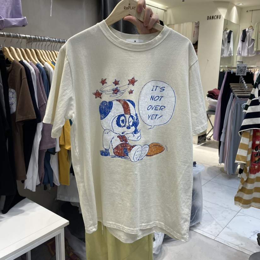 REPLAY韓國直郵㊣女裝新品人氣時尚熱賣推薦25春夏休閑T恤REPLAYT恤