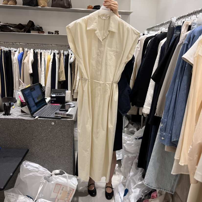 WOOD SAGE直郵韓國代購㊣女裝新品休閑熱賣人氣時尚連衣裙WOOD SAGE連衣裙