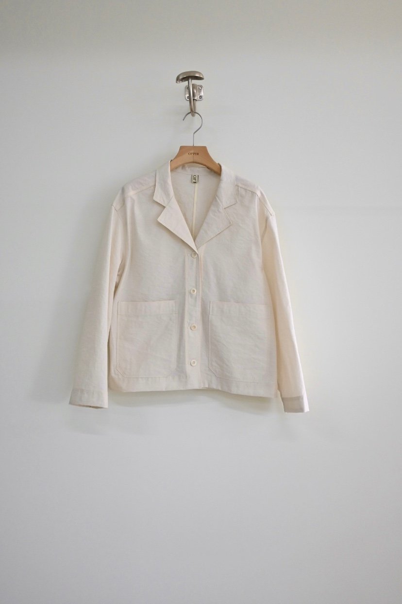 OP PER韓國直郵㊣東大門實拍女裝新品25春夏推薦休閑熱賣夾克OPPER-simplebeige夾克