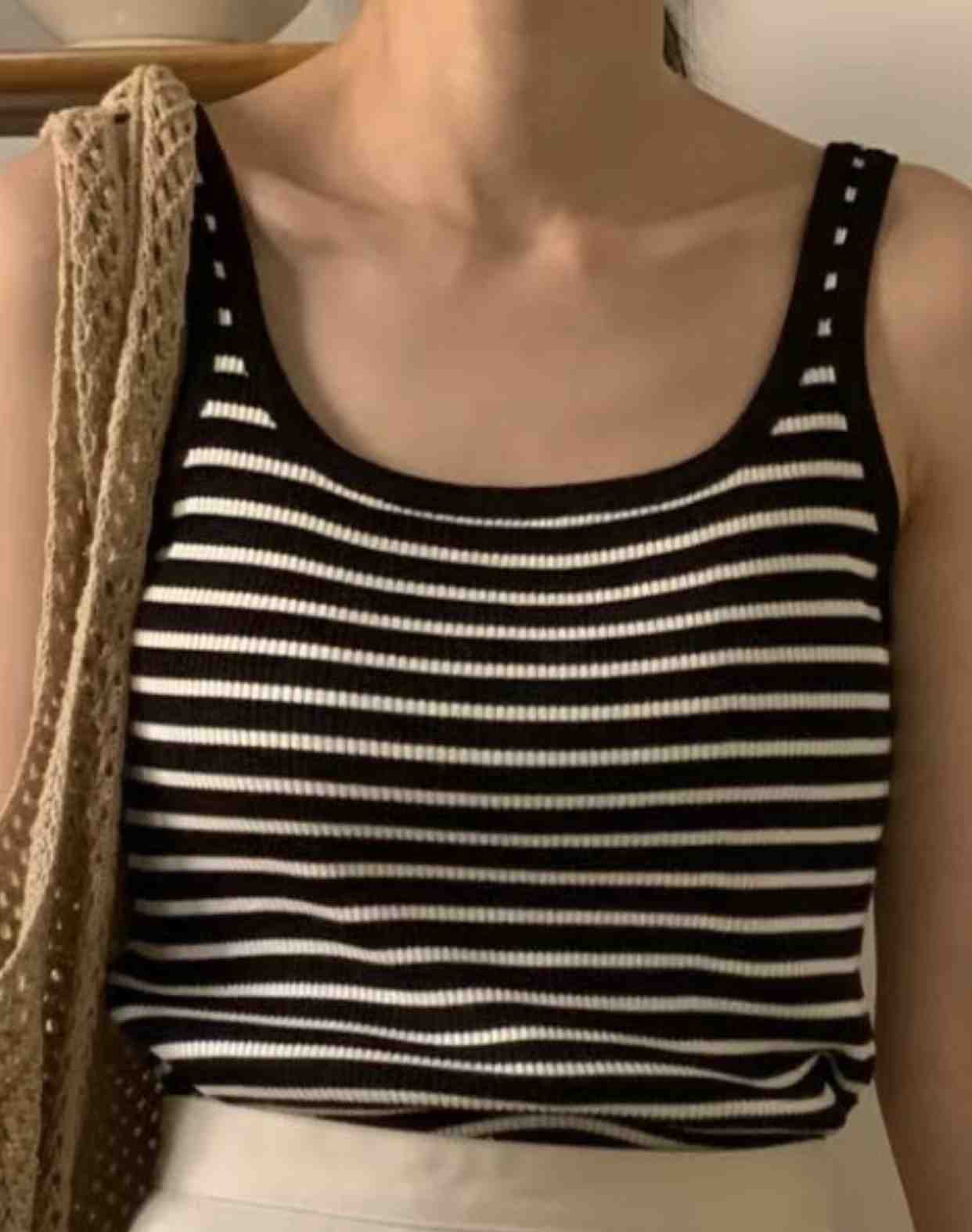 ROOMING-룸잉-T東大門代購女裝新款25春夏職業人氣吊帶背心ROOMING吊帶/背心
