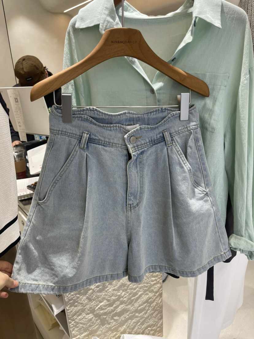NINESQUARED韓國直郵㊣東大門實拍女裝新品25春夏推薦人氣短褲NINESQUARED短褲
