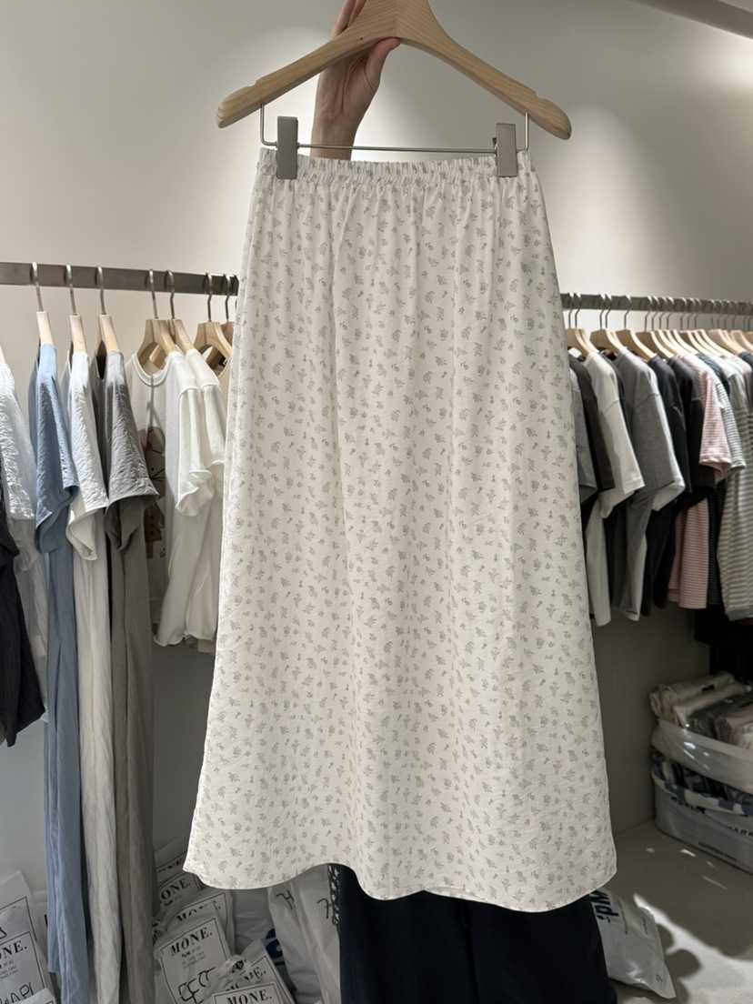 MONE-A韓國㊣直郵東大門代購女裝新品25春夏休閑熱賣推薦長裙MONE-A長裙